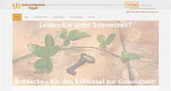 Desktop Screenshot of naturheilpraxis-pippir.de